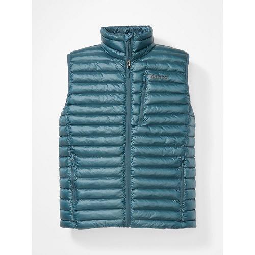 Marmot Avant Featherless Vest For Mens Blue Grey YMF713950